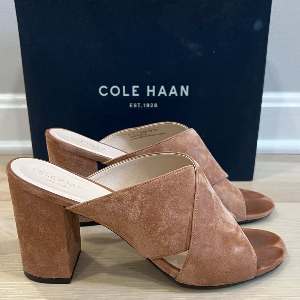 Cole Haan Gabby Sandal - Mocha Mousse size 9